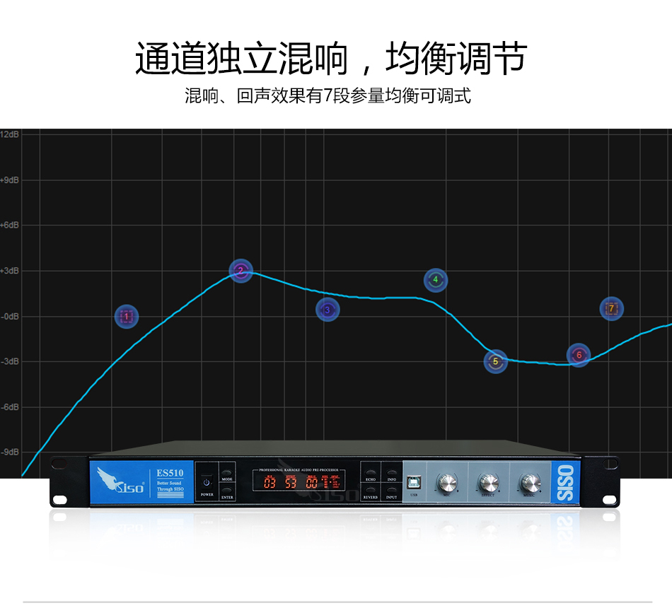 崔帕斯 专业前级效果器  ES510