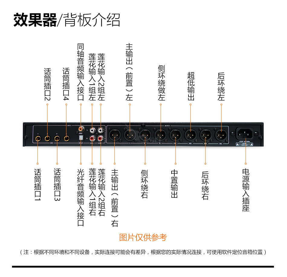 崔帕斯 SISO OS510 专业KTV效果器