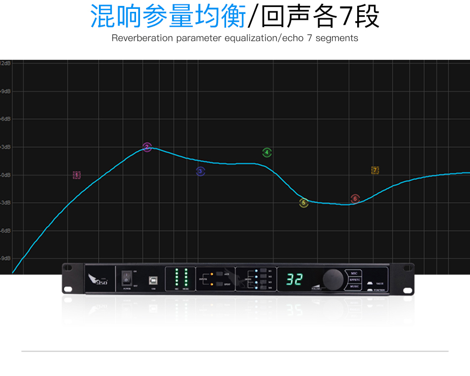 崔帕斯 SISO VS350 专业KTV效果器