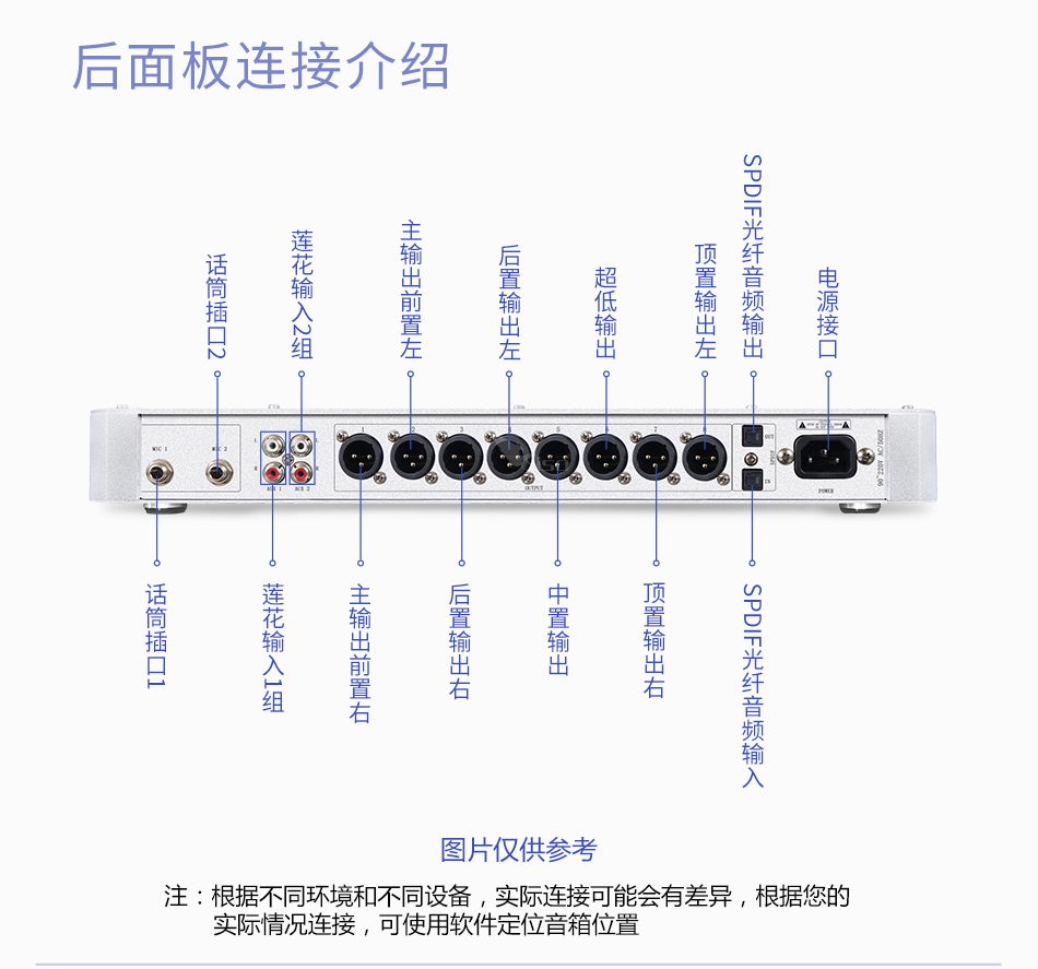 崔帕斯出品专业KTV前级效果器 SISO Q520